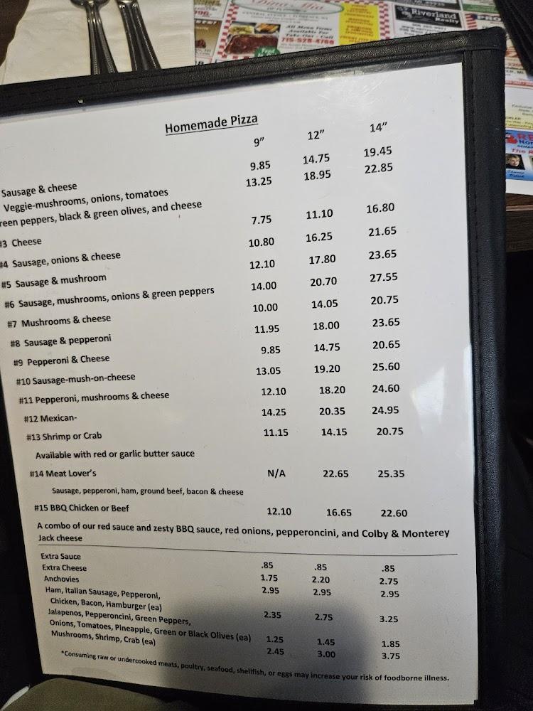 Dina Mia of Florence Menu image 4